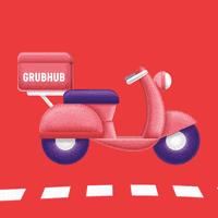 Grubhub food yum delicious delivery GIF