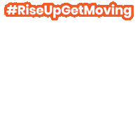 Rise Up Running Sticker by Women's 10K