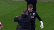 Celebration Hugs GIF by Cliftonville Football Club