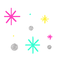 icecreamandneondreams pink stars neon sparkle Sticker