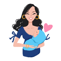 baby love Sticker by Lactamil