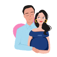 couple love Sticker by Lactamil