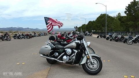 offthejacks giphyupload american flag patriotic motorcycles GIF