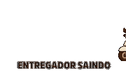 Saindelivery Sticker by Vó Eda