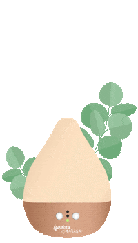 tea tree home Sticker by Snackies