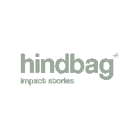 hindbag logo hindbag impact stories Sticker