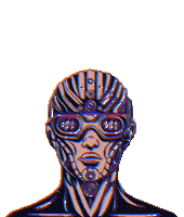 New Wave Illustration Sticker by Ryan Seslow