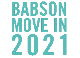 Move In Sticker by Babson College