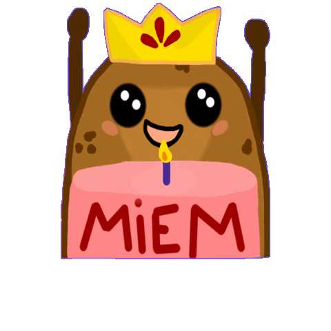 Bday Potato Sticker