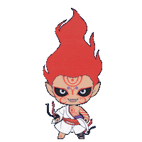 Kusuriuri Twinengine Sticker by Mononoke_The_Movie