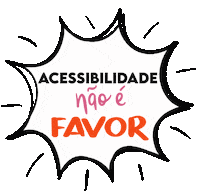 Acessibilidade Surdos Sticker by #SurdosQueOuvem
