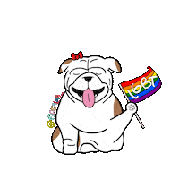 gay love Sticker by makala9_