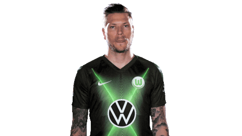 Daniel Ginczek Sticker Sticker by VfL Wolfsburg
