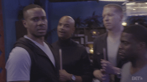 Kevin Hart Wink GIF by BET
