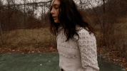 girl abandoned tennis court GIF by erica shires