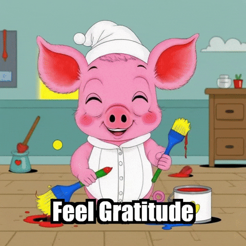 Wisdom Gratitude GIF by The Pigasso