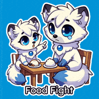 Chibi Dinnertime GIF