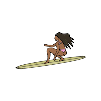 Surfs Up Surf Sticker