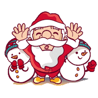 Christmas Santa Sticker by kssogo_tw
