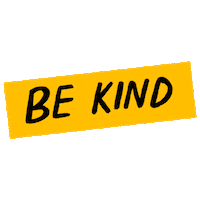Be Kind Smile Sticker by Ilustralle