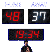 37 Away Sticker