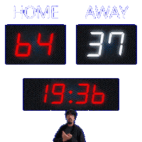 37 Away Sticker