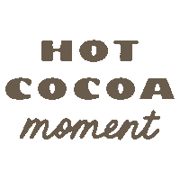 Hotcocoamoment hotcocoa hotcocoamoment Sticker
