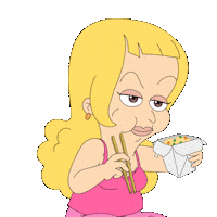 Hungry Big Mouth Sticker by Big Mouth Netflix