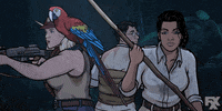 angry danger island GIF by Archer