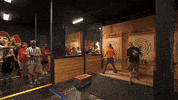 Bad Axe Fist Bump GIF by Bad Axe Throwing