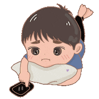Bored Sticker