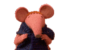 Scarf Knitting Sticker by Clangers