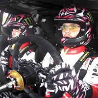 Snow Driving GIF by FIA World Rally Championship