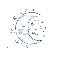 Sol Luna Sticker by evaparaelalma