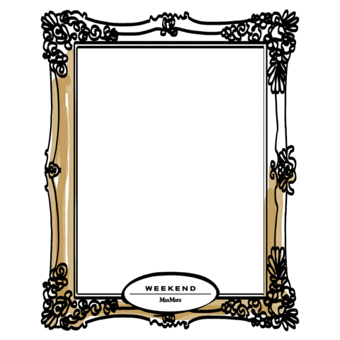 fashion frame Sticker