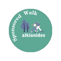 Helping Sticker by Alkionides UK Charity