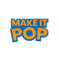 shriyabdesigns logo design work pop Sticker