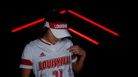 University Of Louisville Softball GIF by Louisville Cardinals