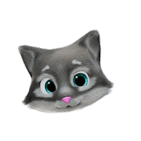Cat 3D Sticker by cryptoys