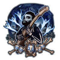 Trickortreatband Sticker