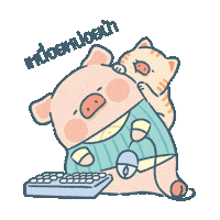 Piggy Sticker