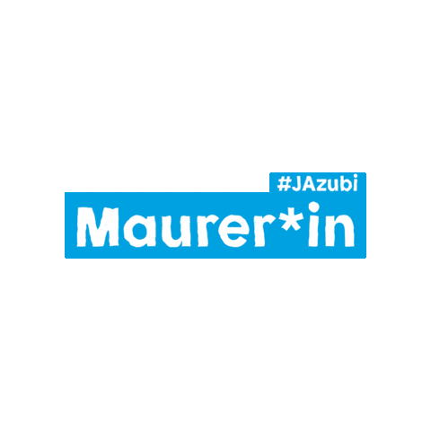 Dashandwerk Maurer Sticker by #JAzubi