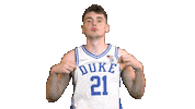 College Basketball Ncaambb Sticker by Duke Men's Basketball