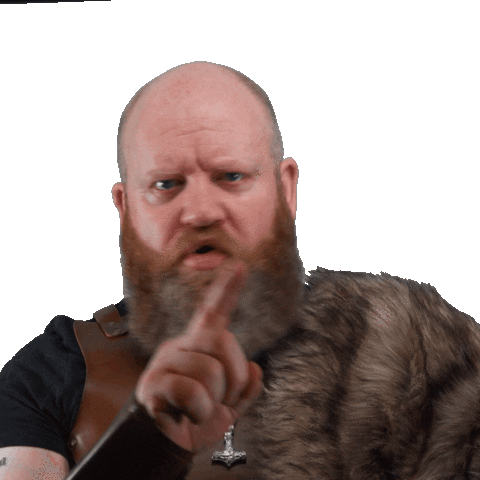 No No No Sticker by Vinnie Camilleri