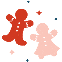 christmas gingerbread Sticker by QVC
