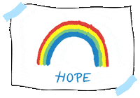 Rainbow Hope Sticker by Strike A Light