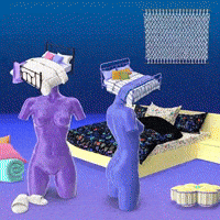 Tired Night Night GIF by The LSD Hotel