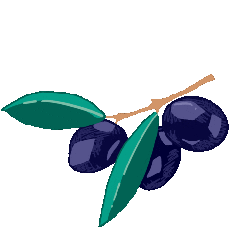 Olive Oil Plants Sticker