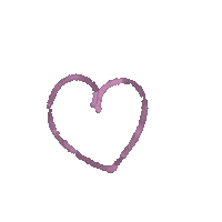 Pink Heart Sticker by Mamamal3