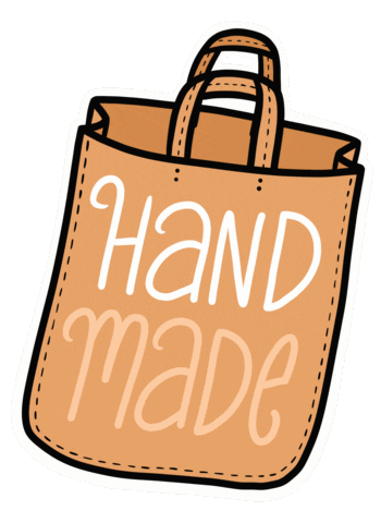 Hand Made Fatto A Mano Sticker